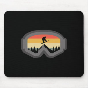 Snowboard Apparel - Snowboarding Snowboarder Snowb Mouse Pad