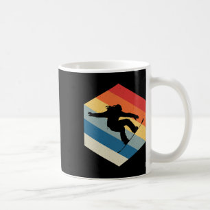 Snowboard Board Meeting Ski Lift Skier Winter Spor Coffee Mug