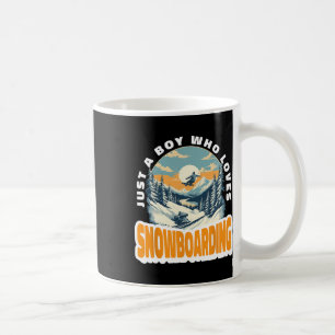 Snowboard Boy Snow Fan Snowboarding Ski Mountain Coffee Mug