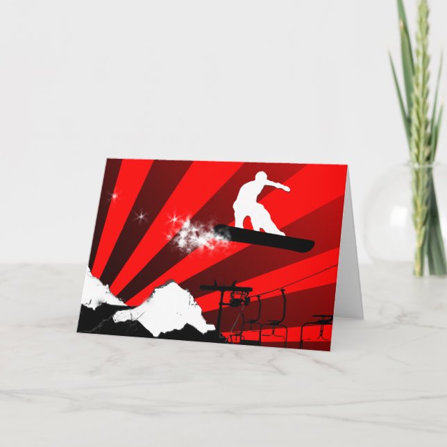 snowboard. card (Front)