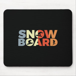 Snowboard Enthusiast Snowboarder Snowboarding  Mouse Pad