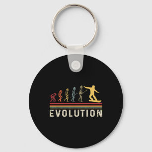 Snowboard Evolution Freestyle Snowboarding Winter  Key Ring