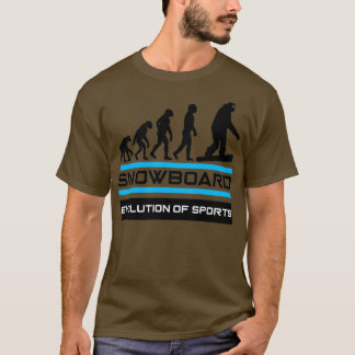 Snowboard Evolution of Sports T-Shirt