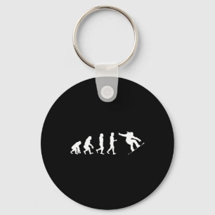 Snowboard Evolution – Skating Lovers Snowboarding  Key Ring