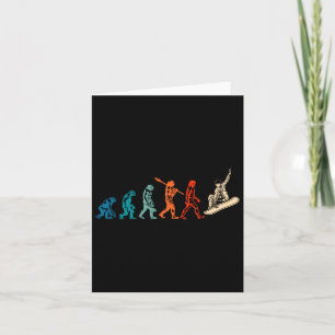 Snowboard Evolution Snowboarder Winter Snowboardin Card