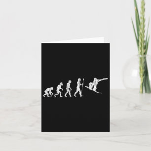 Snowboard Evolution Snowboarding Card