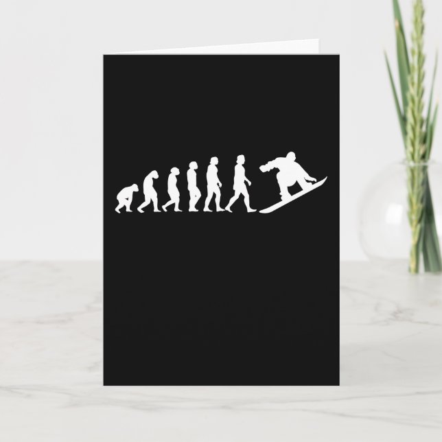 Snowboard Evolution Snowboarding Gift Card (Front)