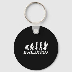 Snowboard Evolution Snowboarding Key Ring