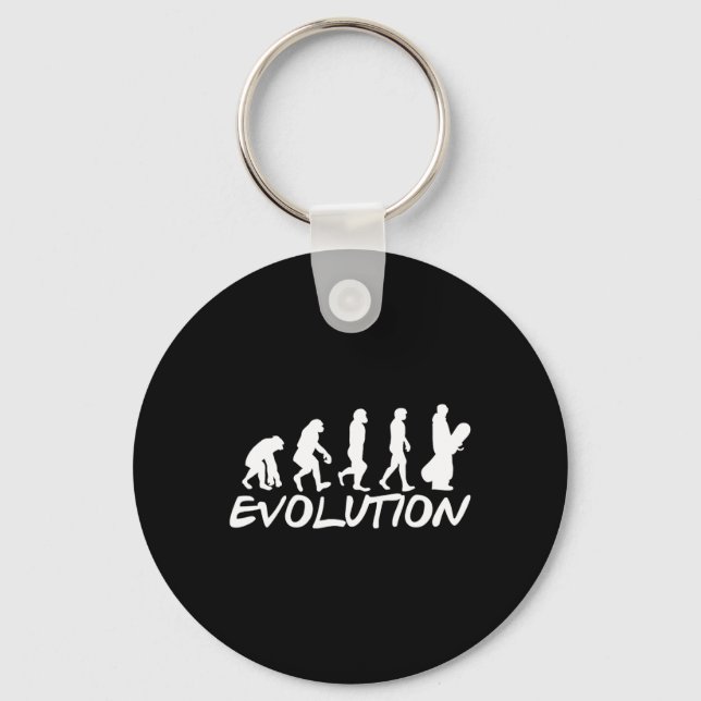 Snowboard Evolution Snowboarding  Key Ring (Front)