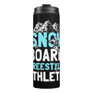 Snowboard Freestyle Athlete Thermal Tumbler