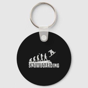 Snowboard Freestyle Snowboarders I Snowboarding Ev Key Ring