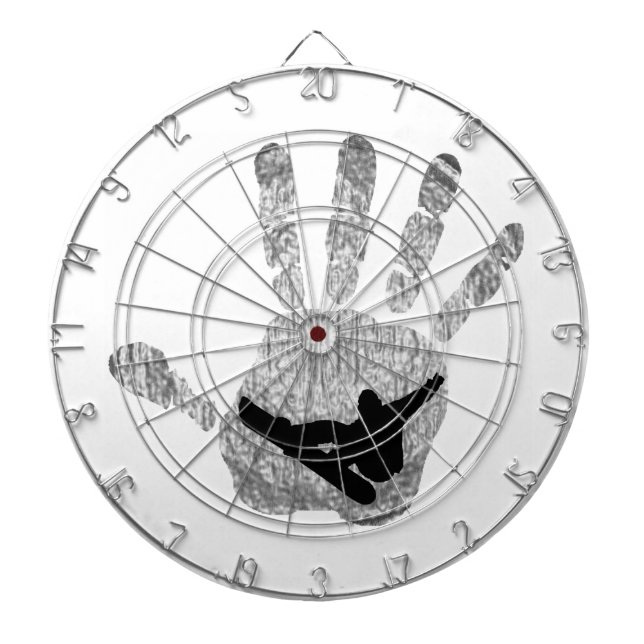 SNOWBOARD FRESH POW DARTBOARD (Front)
