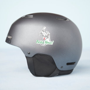Snowboard Girl Fiesta Happy Hour Sticker