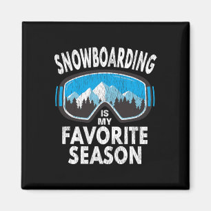 Snowboard Goggles - Snowboarding Is My Favourite S Magnet