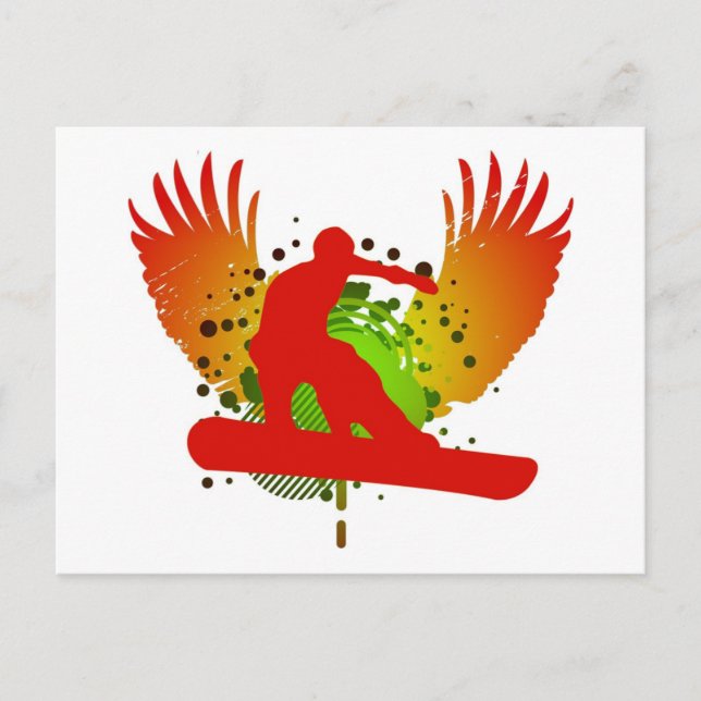 snowboard : hi-fi : postcard (Front)