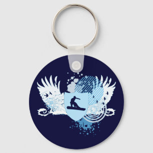 snowboard. hi-fi. v.2 key ring