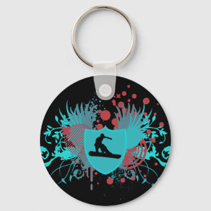 snowboard. hi-fi. v.3 key ring