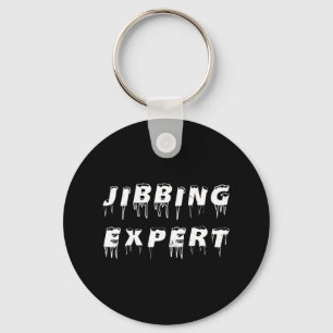 Snowboard Jibbing Expert Snowboarding Key Ring