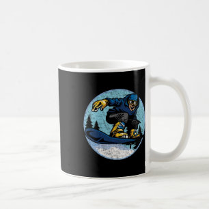 Snowboard Jump Snow Mountain Winter Sport Snowboar Coffee Mug