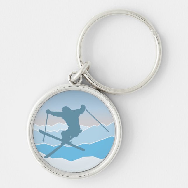 Snowboard Key Ring (Front)