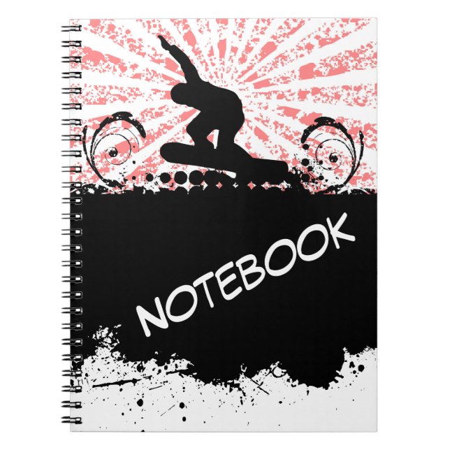 Snowboard Notebook (Front)