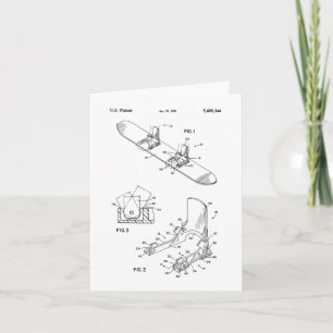 Snowboard Patent - History Of Alpine Snowboarding Card