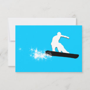 snowboard : powder trail invitation