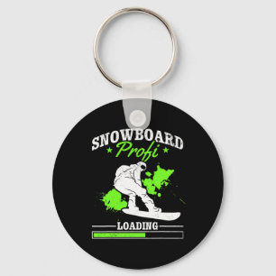 Snowboard Profi Loading I Freestyle Snowboard Snow Key Ring