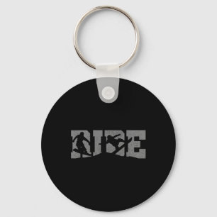 Snowboard Ride Snowboarder Gift Key Ring