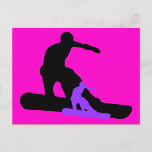 snowboard : shadowstance postcard