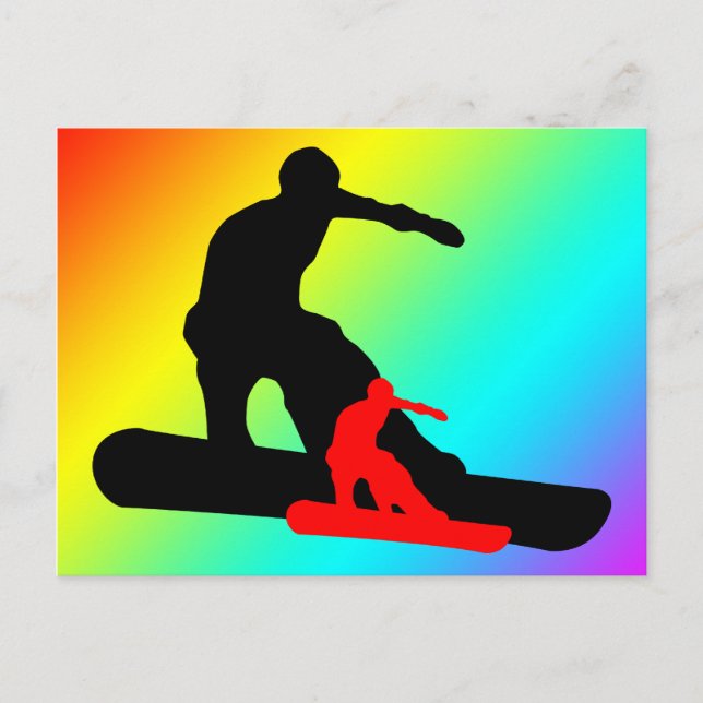 snowboard : shadowstance postcard (Front)
