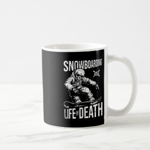 Snowboard Skeleton Snowboarding - Winter Sports Sn Coffee Mug