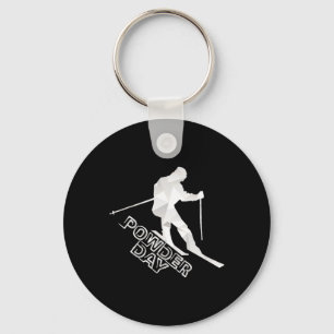 Snowboard Ski Alpine Winter Sport Downhill Slalom Key Ring