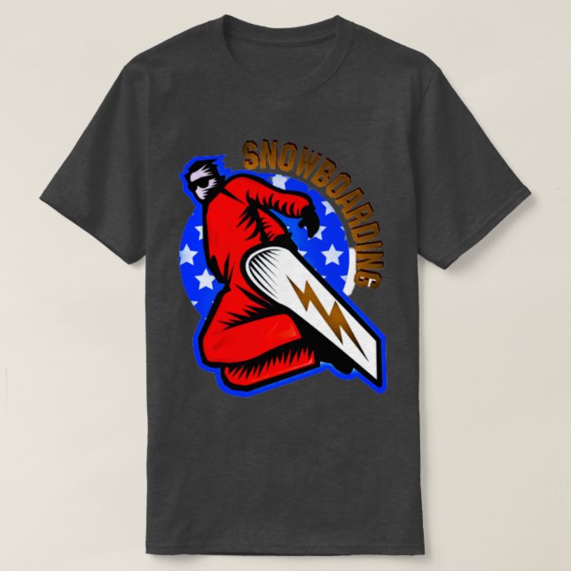 Snowboard ski resort2 T-Shirt (Design Front)