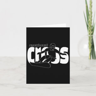 Snowboard Ski Winter Sports Freeride Cross Card