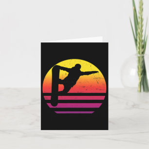 Snowboard Snowboarder Men's Winter Sports Women's  Card