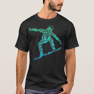 Snowboard Snowboarder Snowboarding Men Boys Kids  T-Shirt