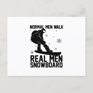 Snowboard Snowboarder Snowboarding Ski Gift Idea Postcard