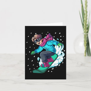 Snowboard Snowboarding 5 Card
