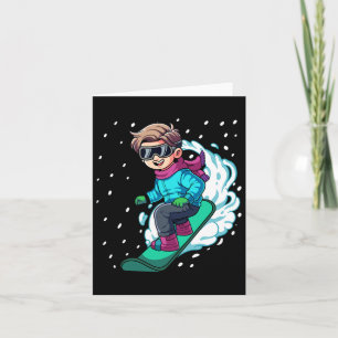 Snowboard Snowboarding 8 Card