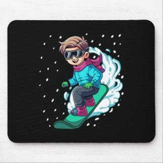 Snowboard Snowboarding 8 Mouse Pad