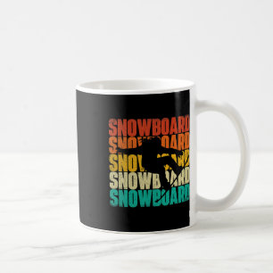 Snowboard - Snowboarding Snowboarder Downhill Inst Coffee Mug