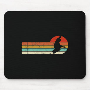 Snowboard Snowboarding Vintage Retro  Mouse Pad
