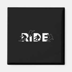 Snowboard Stuff Snowboarding Gifts Men Women Kids Magnet