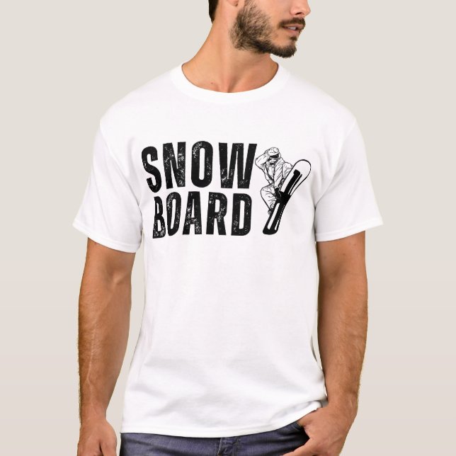Snowboard T-Shirt (Front)