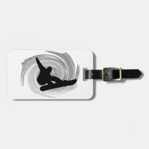 SNOWBOARD THE HAZE LUGGAGE TAG