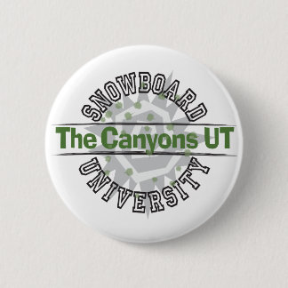 Snowboard University - The Canyons UT 6 Cm Round Badge