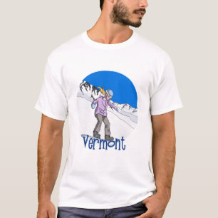 Snowboard Vermont T-Shirt