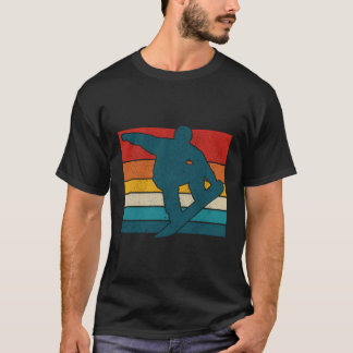 Snowboard Vintage Retro Snowboarding Snowboarder G T-Shirt