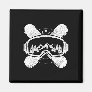 Snowboard - Winter Sports Snowboarding Gift Magnet